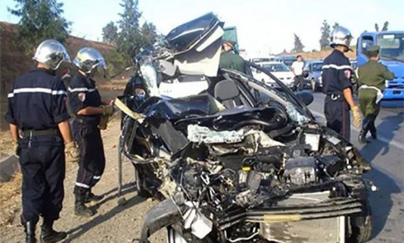 Accidents de la route: 34 morts et 1384 blessés en une semaine