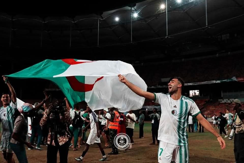 المنتخب الوطني العسكري الجزائري يتوج بلقب كأس إفريقيا العسكرية