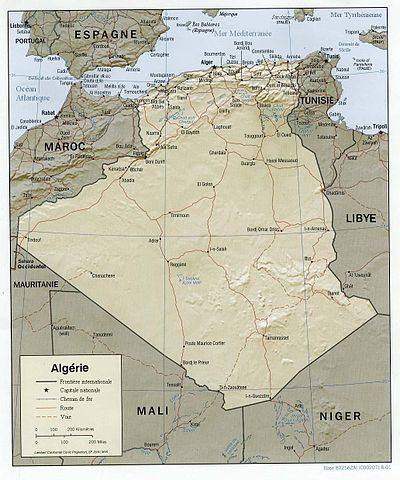 Une nouvelle vision géographique : la carte moderne de l’Algérie
