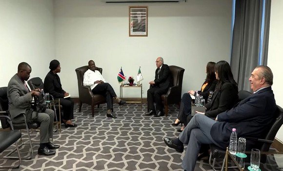 وهران: السيد عطاف يستقبل وزير العلاقات الدولية والتعاون لجمهورية ناميبيا