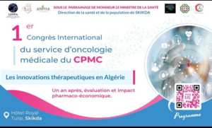 Skikda : ouverture du 1er congrès international sur les tumeurs cancéreuses avec plus de 250 praticiens   