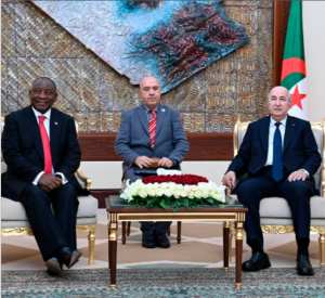 Partenariat stratégique entre l'Algérie et l'Afrique du Sud