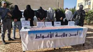 توقيف 8 أشخاص و حجز 10500 كبسولة مهلوسة بالأغواط