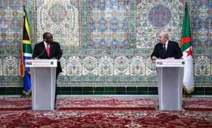 Le président de la République et son homologue sud-africain réaffirment leur soutien inconditionnel au droit du peuple palestinien à l'établissement de son Etat indépendant