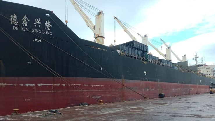 ميناء مستغانم : إستلام  19176 طن من التجهيزات الموجهة لترقية مصنع المُعالجة الأولية لخام حديد غارا جبيلات