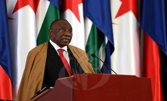 Le président de la République d'Afrique du Sud salue le rôle de l'Algérie au Conseil de sécurité des Nations Unies   