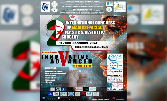 EHU d'Oran: 2e congrès international de chirurgie maxillo-faciale en décembre