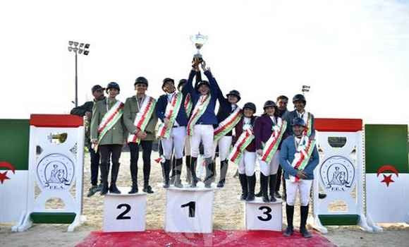 Coupe d'Algérie de saut d'obstacles: le club l'Etoile de l'Est (Constantine) couronnée