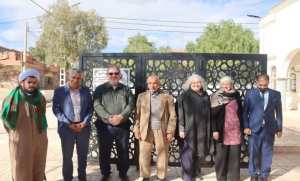 وفد من المشاركين في الملتقى الدولي حول الأمير عبد القادر في زيارة لمعسكر