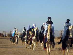 Fin Avril, Tamanrasset célèbre le printemps, Tafsit, dans la tradition originelle touareg de l'Ahagar.