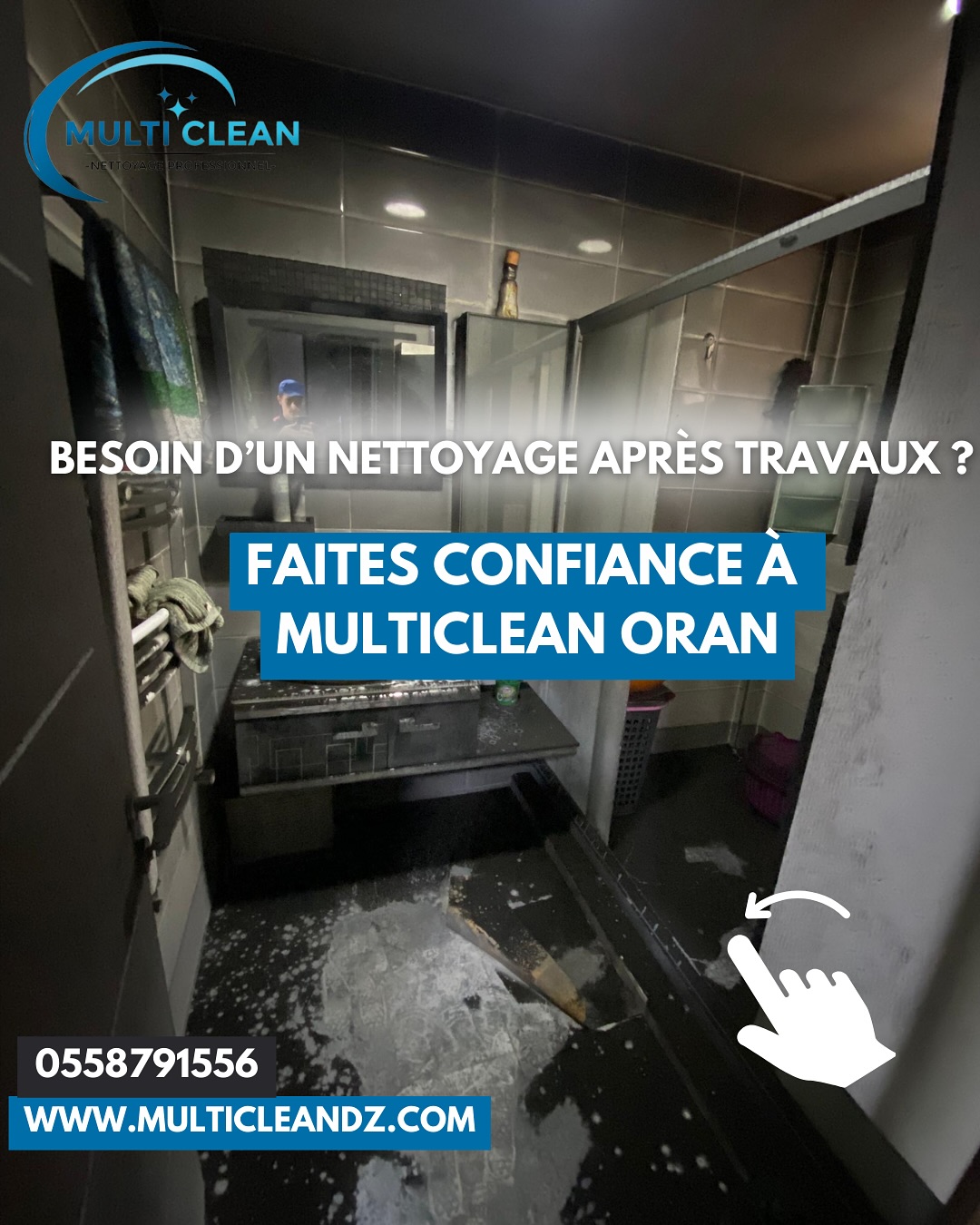 Société de Nettoyage Multi Clean Oran ' Expert nettoyage particuliers et professionnels Votre expert en nettoyage à Oran depuis plus de 10 ans
