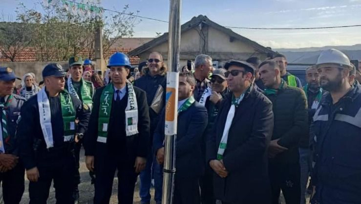 وضع حيز الخدمة لشبكة الغاز الطبيعي لفائدة 132 مسكن بتالة حمدون في ببجاية