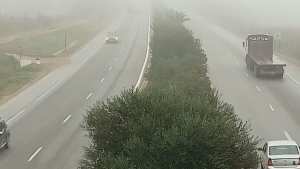 ضباب كثيف على مستوى الطريق الرابط بين سطيف وبرج بوعريريج