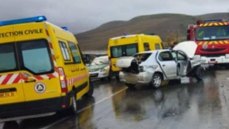 إصابة 7 أشخاص في حادث مرور بقالمة