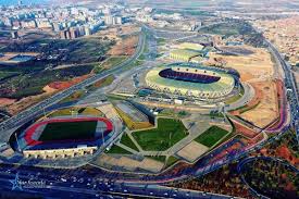 Algérie (Oran) - Complexe sportif Miloud Hadefi: Un troisième terrain de réplique bientôt réceptionné