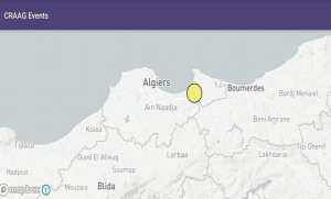 Secousse tellurique de 3,1 degrés dans la wilaya d'Alger