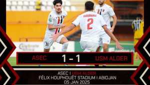 اتحاد العاصمة يعود بتعادل ثمين من أبيدجان