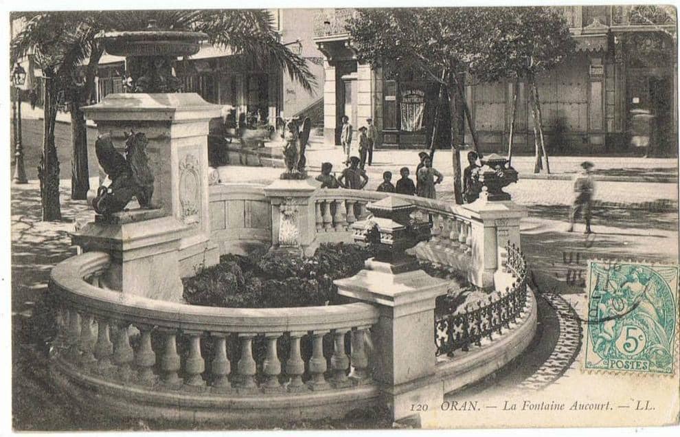 Ou sont passés les lions ailés de la Fontaine d'Aucour à Sidi El Houari