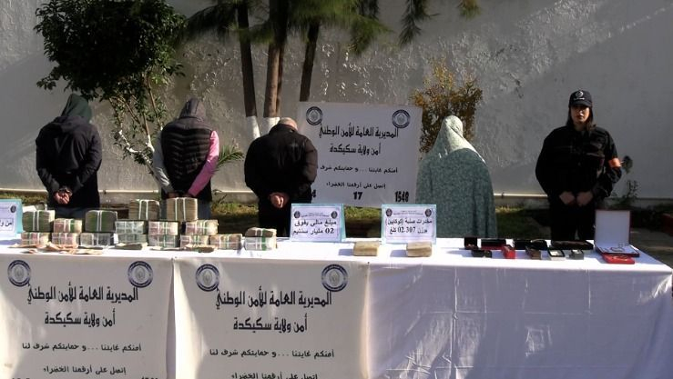 تفكيك شبكة إجرامـية وحجز 2 كلغ كوكايين بسكيكدة