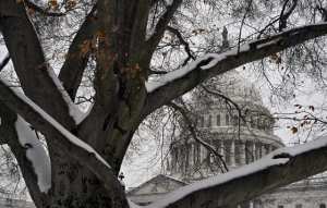 Planète (Etats-Unis/Amérique du Nord) - Washington sous la neige, -18°C…:  Les photos de la tempête hivernale