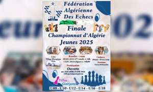 Championnat d'Algérie des échecs des jeunes talents à Oran: illustration des échéphiles Béjaouis