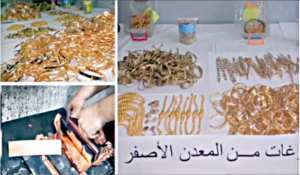 Démantèlement d'un atelier clandestin de confection de bijoux en or