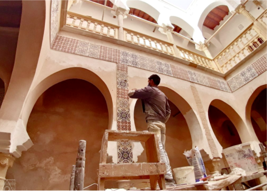 Zouhir Ballalou s'enquiert du projet de la restauration  de La Casbah d'Alger