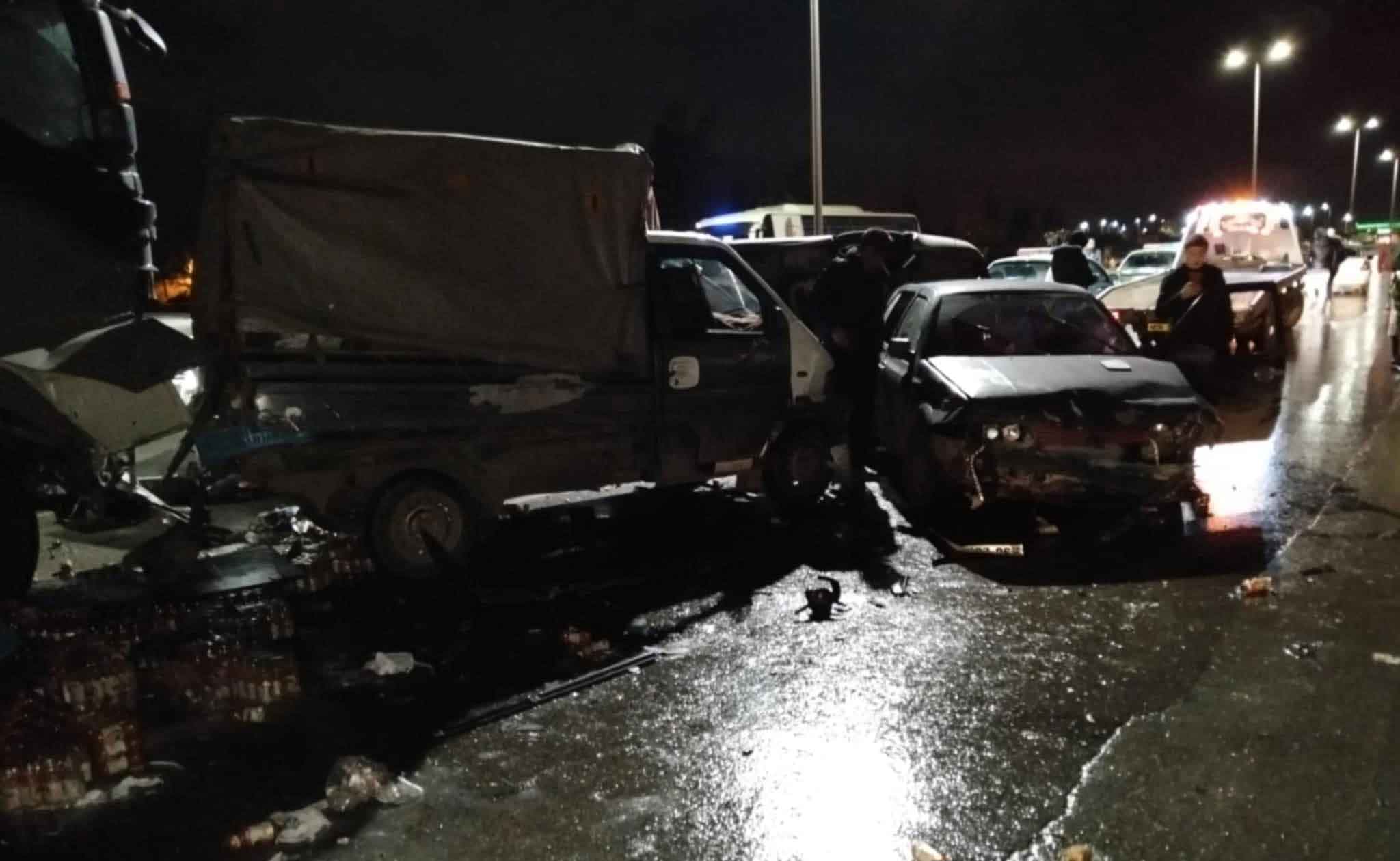 Algérie (Blida)  -  Deux morts et 10 blessés dans 2 accidents distincts