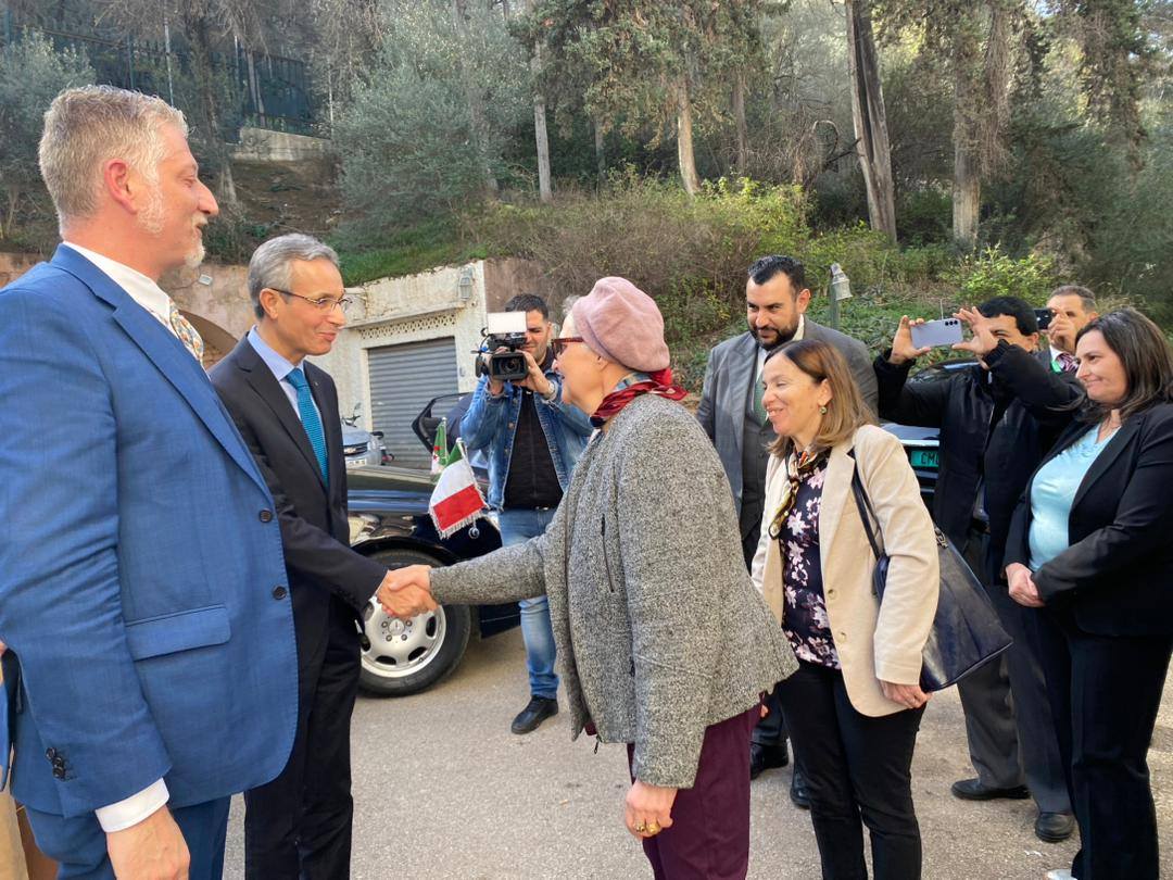 وزير الثقافة الإيطالي يزور المتحف الوطني للفنون الجميلة - الشعب أونلاين