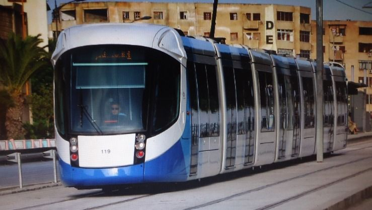 توقف مؤقت لترامواي العاصمة بين محطتي العناصر وحي المندرين لهذا السبب