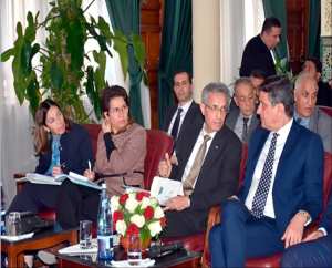 Une séance de travail consacrée au Plan blanc