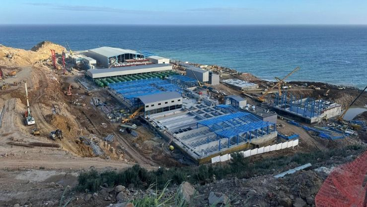 الإستعانة بأكثر من 800 عامل لتسريع مشروع تحلية مياه البحر ببجاية