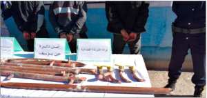 Arrestation d'une bande spécialisée dans le vol de tuyaux en cuivre 