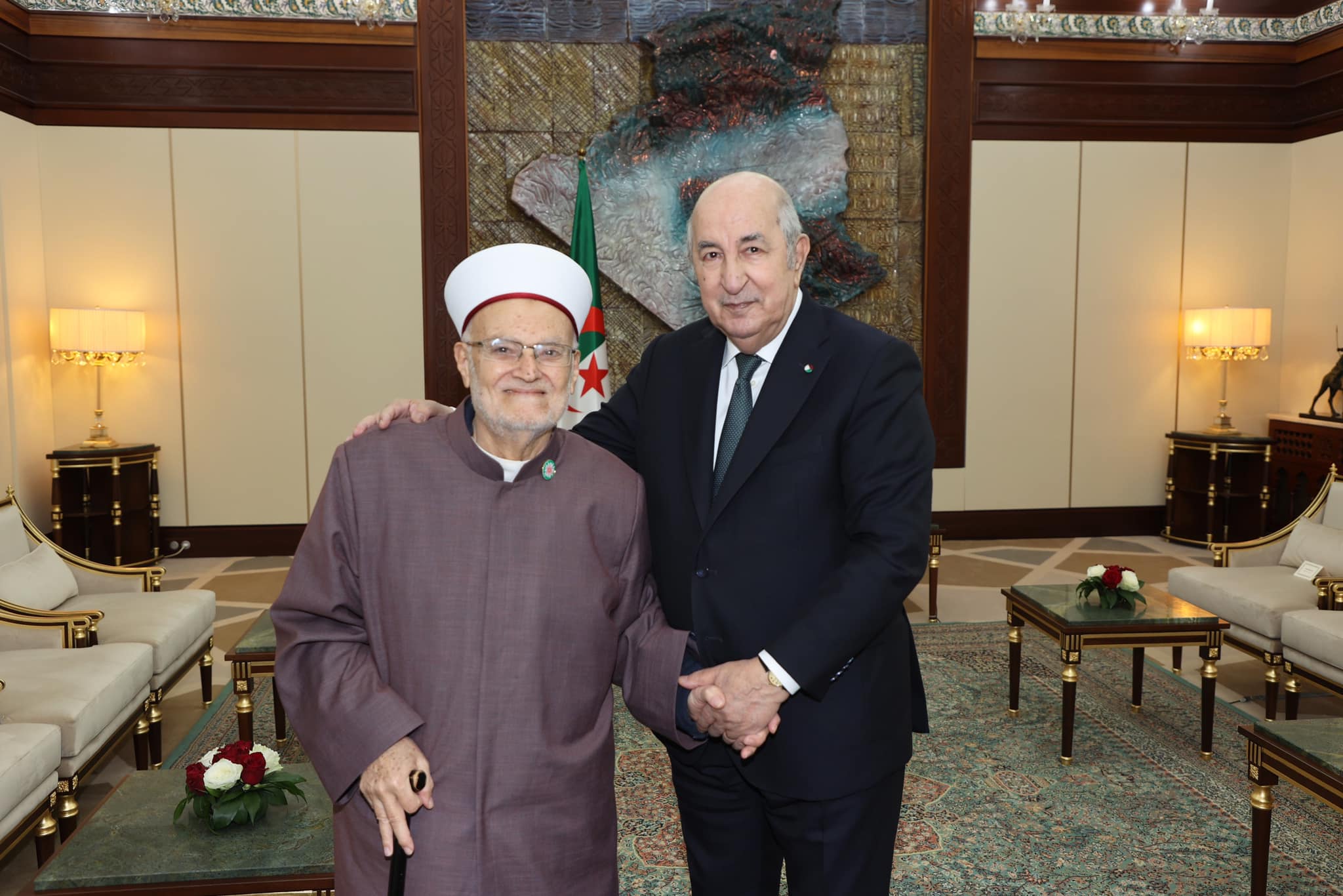 خطيب الأقصى يشيد بموقف الجزائر