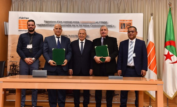 Sonatrach: signature d'un contrat d'industrialisation d'un automate pour l'ajustement d'injection de gaz dans les réservoirs d'hydrocarbures