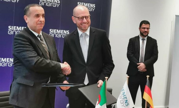 Sonelgaz: signature d'un mémorandum d'entente avec Siemens Energy