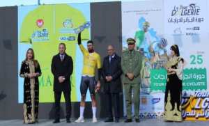 Cyclisme/Tour d'Algérie 2025 (1e étape): L'Algérien Hamza Yacine s'impose au sprint et endosse le maillot jaune de leader