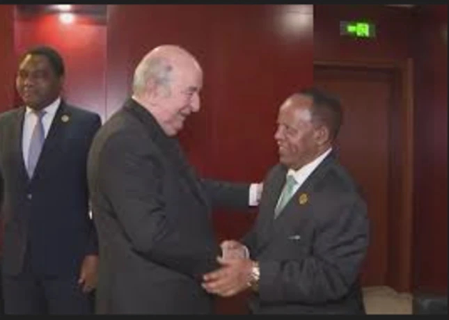 رئيس الجمهورية يستقبل عددا من القادة الأفارقة بالعاصمة الاثيوبية أديس أبابا