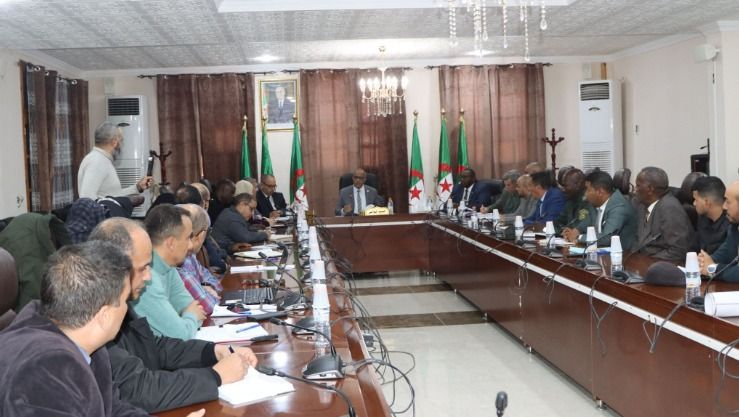 المنيعة: إجتماع تنسيقي لتسريع إنطلاق خط السكة الحديديّة ( الأغواط - غرداية - المنيعة)