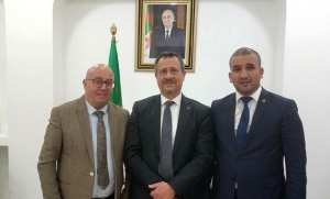 أشغال عمومية: رخروخ يستقبل نائبين من المجلس الشعبي الوطني عن ولاية  تيارت   