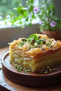 البقلاوة بالفستق 🍰