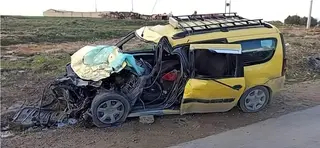 معسكر: وفاة شخص وإصابة 5 آخرين في اصطدام حافلة بطاكسي وسيارة