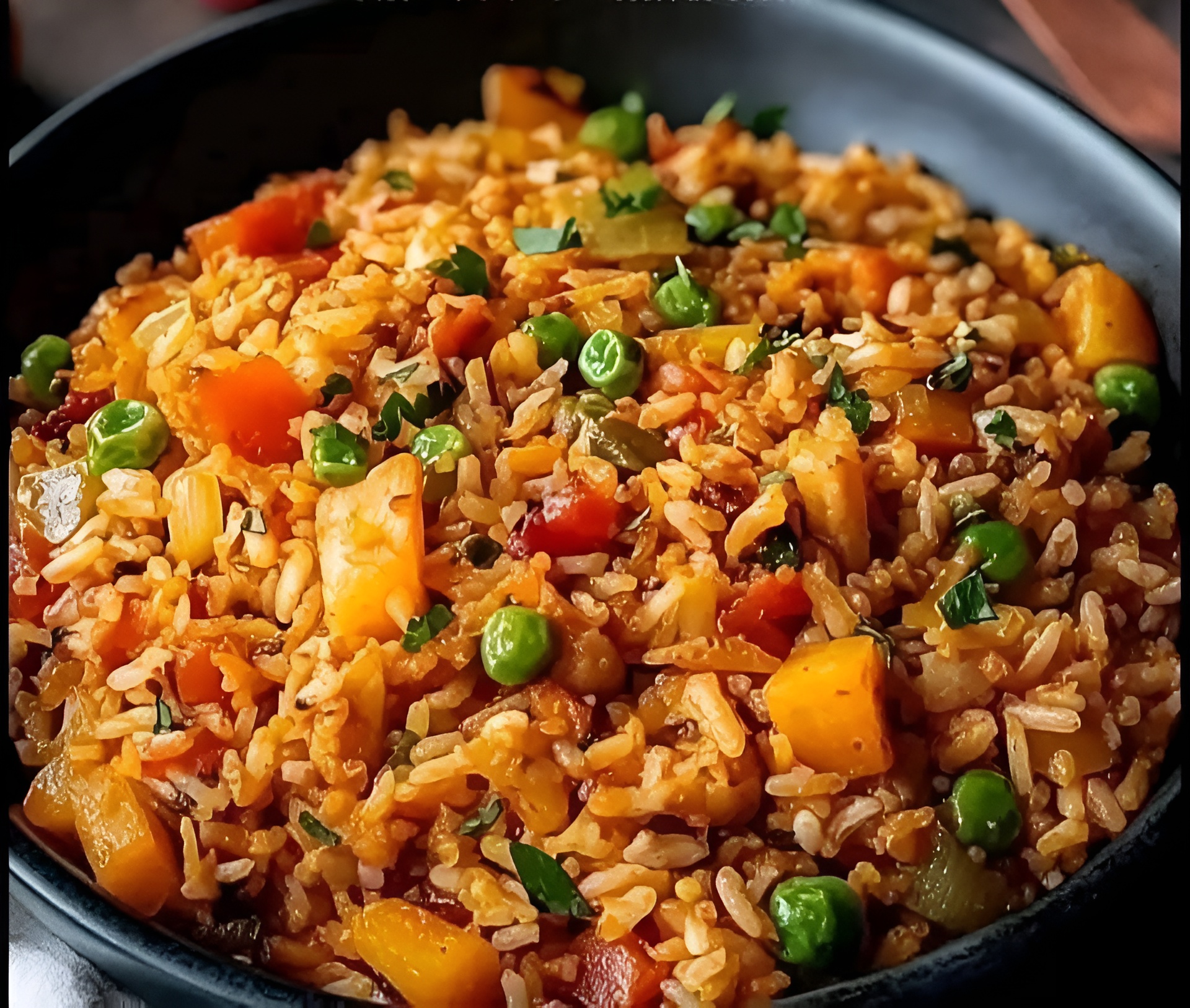 أرز بالخضار