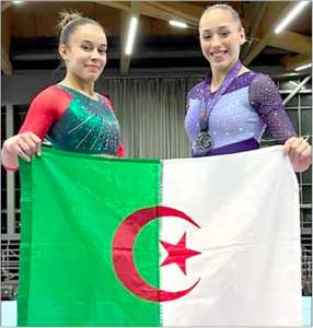 L'Algérienne Kaylia Nemour sacrée aux barres asymétriques et à la poutre