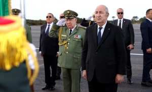 Arrivée du président de la République à Boumerdes pour inaugurer l'usine de dessalement d'eau de mer  Cap Djinet 2