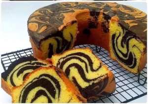 Marble Cake ❤️ (Gâteau marbré)