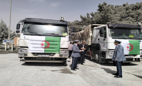 Batna : coup d'envoi de l'exportation de 55.000 tonnes de clinker vers le Pérou et la Côte-d'Ivoire