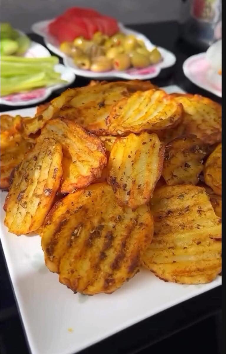 البطاطس الكرينكل 😍🔥