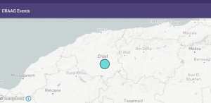 الشلف: هزة أرضية بشدة 3 درجات على سلم ريشتر