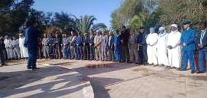 الأبيض سيدي الشيخ  وضع حجر الأساس لإنجاز عيادة متعددة الخدمات